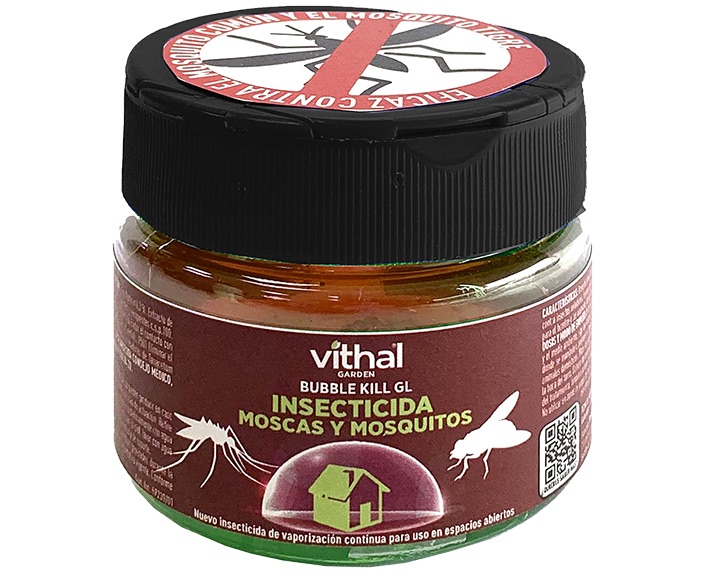 Insecticida antimosquitos en gel de vaporización continua